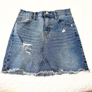 Cat & Jack denim skirt sz M (7/8) Jean Skirt